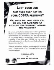 COBRA Premiums