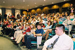 Science Fair Participants Gather to Hear Speakers