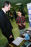 Science Fair Explaining Experiment