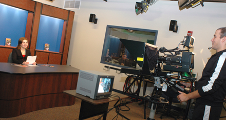 Professor Raymond Simon Convergence Media Studio at UC