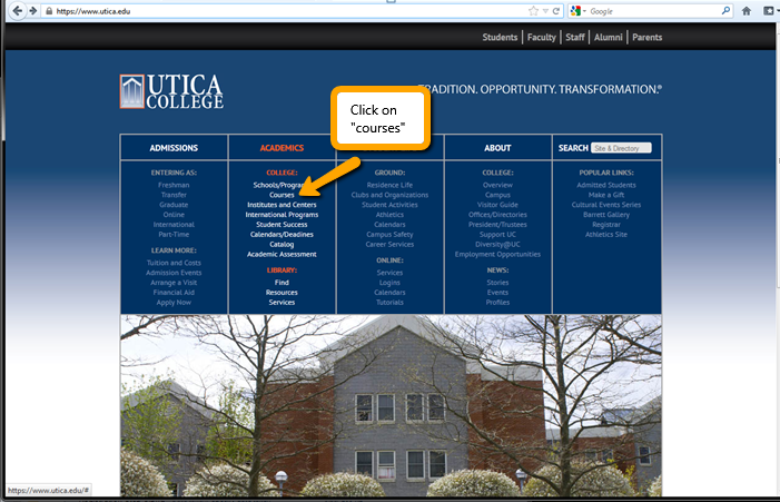 Course Selection 1