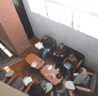 Lounge in Romano Hall