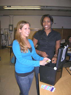 OT student sharing OT kit