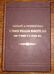 UC Library Welsh Collection Cofiant A Phregethau Cover