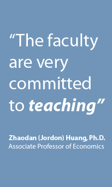 The faculty are very committed to teaching