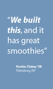 We built this, and it has great smoothies.