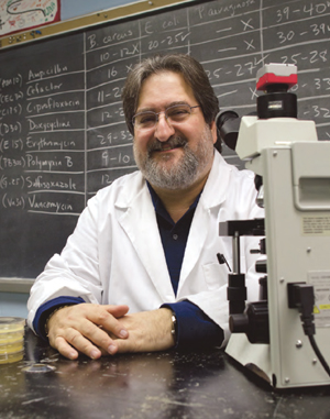 Larry Aaronson, Ph.D., Harold T. Clark Jr. Professor of Microbiology