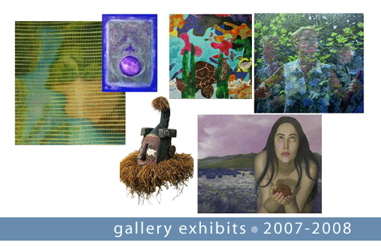Barrett Gallery Exhibits - 2007 - 2008