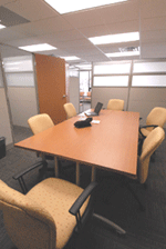 Meeting room at Student Financial Services