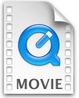 Quicktime movie file