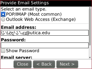 Blackberry Email Address