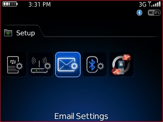 Blackberry Email-Setup