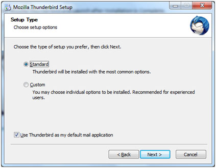 Thunderbird Installation Image2