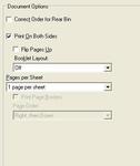 Document options