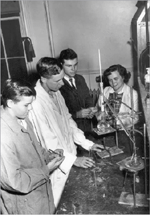 A lab on UC's original campus