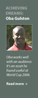 Achieving Dreams: Oba Gulston