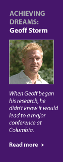 Achieving Dreams: Geoff Storm
