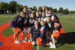 UC's Chealeading Team is full of school spirit.