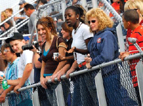 Watching the Homecoming game
