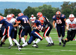 Football at Homecoming