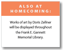 Doris Zellner Exhibit at Frank E. Gannett Memorial Library