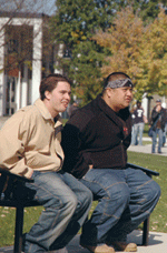 On campus at UC