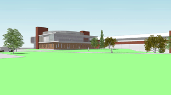 CIMIP Center - View looking southwest