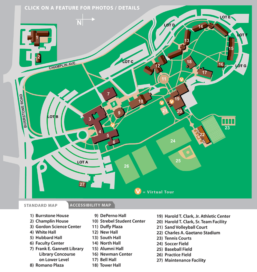 Utica College Campus Map Map Vector