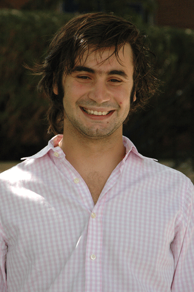 International Student Tristan Lezama Leguizamon, Management Major at UC