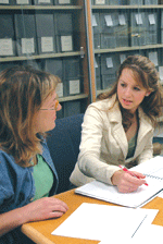 Learning in UC's Gannett Library