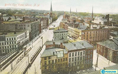 Old Utica from the air
