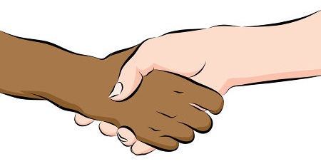 shake hands