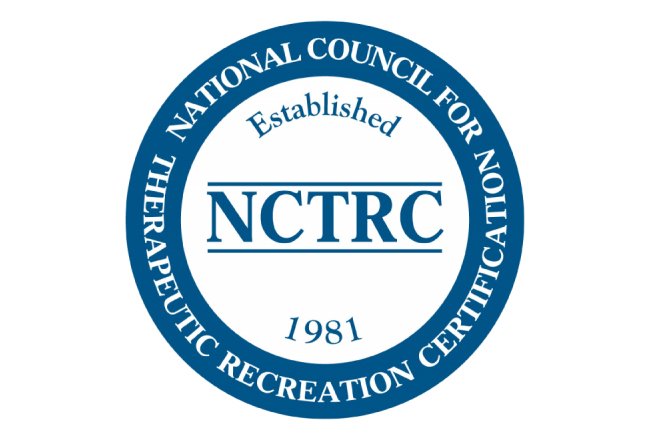 Seal for National Council for Therapeutic Recreation Certification.