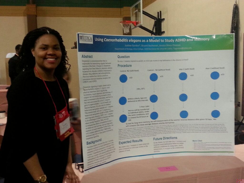 Justine Gordon Presents her poster