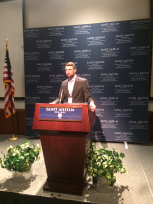 Presenting at the American Election Symposium at St. Anselm
