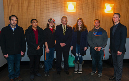 Senator Schumer meets with UC students