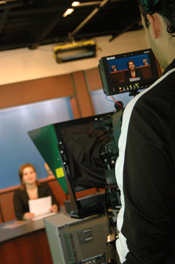 Raymond Simon Convergence Media Center broadcast studio