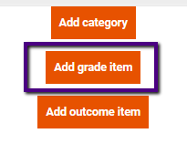 Add Grade Item
