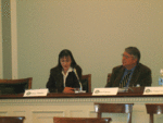 IHREC member Felisa Tibbitts speaks before U.S. Congressional Human Rights Caucus