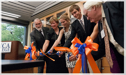 Gordon Science Center - Pyne General Biology Laboratory dedication