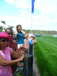 UC cheers on the horses