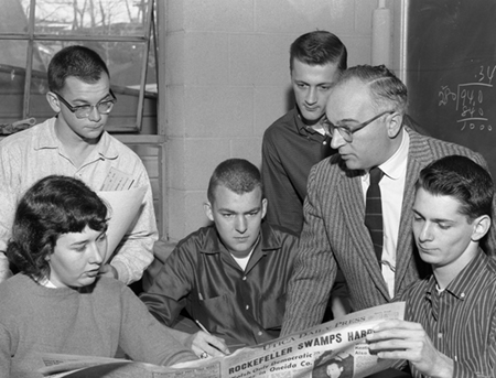 Ray Simon PR class, 1958