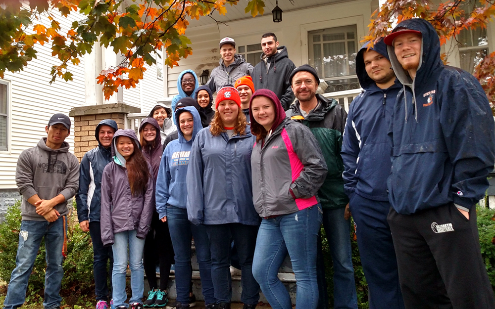 Organization for Justice Studies Fall Clean-up
