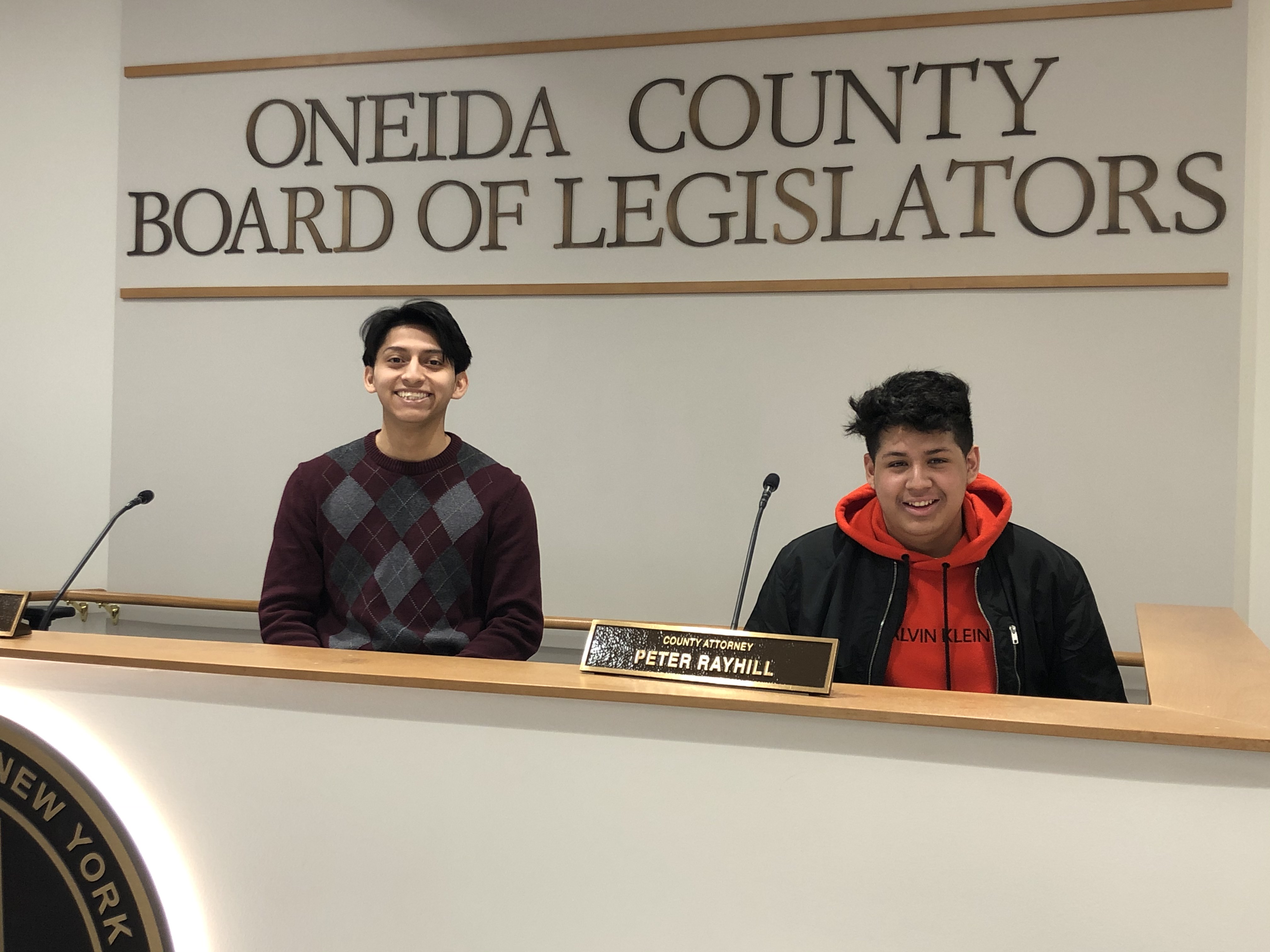 Volunteers represented Young Scholars at the annual OCCC Press Conference