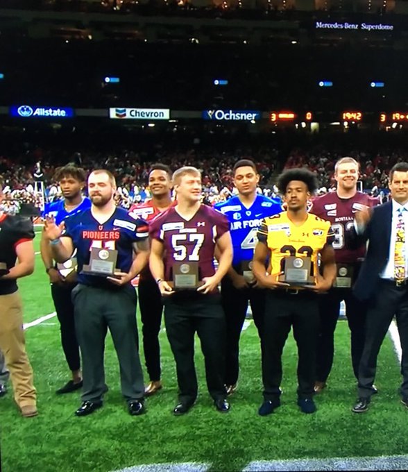 Ryan Oliver at the 2019 Sugar Bowl 