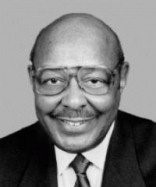 Black and White headshot of Congressman Louis Stokes.