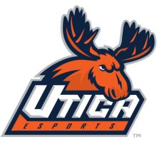 Utica Moose with Esports banner underneath.