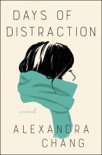 A cream-colored book cover featuring an illustration of a woman with dark hair wearing a green scarf.