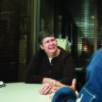Patrice Hallock with student