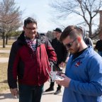 Dr. Angel Rivera and students